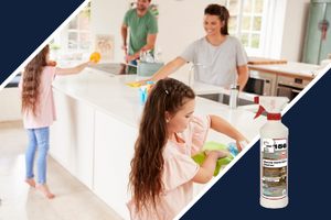 Best natural stone cleaners for everyday use. Professional grade products that clean and shine granite, marble, and tile surfaces.