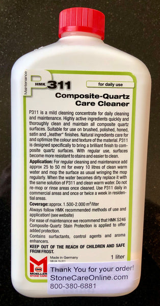 product description for daily quartz countertop cleaner concentrate from stone care online