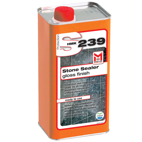 HMK S239  Acrylic High Gloss Topical Stone Sealer 1-liter unit