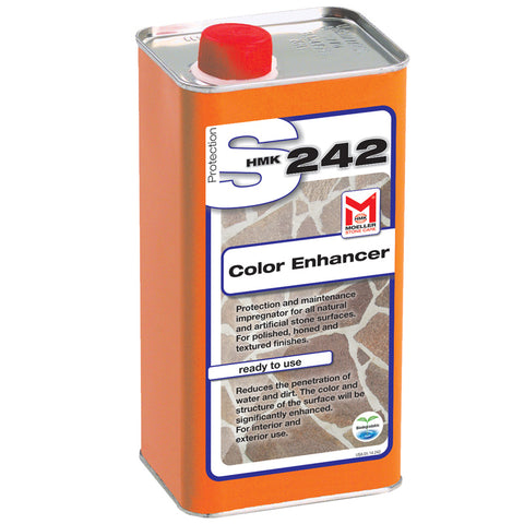 HMK S242 Color Enhancing Impregnating Sealer for Stone 1-liter unit
