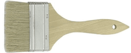 3" Sealer Applicator Brush - Disposable Natural Bristle - 