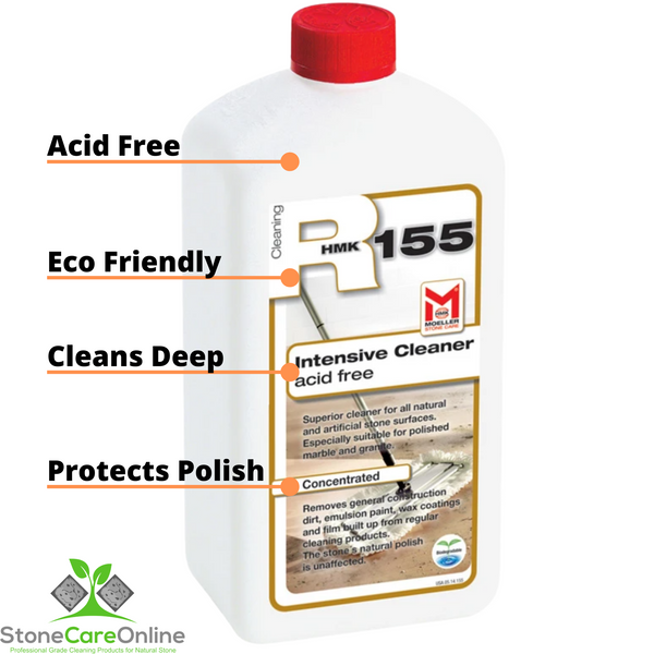acid free stone cleaner. eco friendly deep cleaner for stone